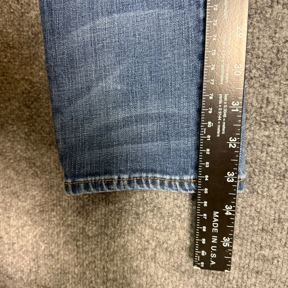 True Religion Jeans Mens 28 Blue Geno Relaxed Slim Medium‎ Wash Horseshoe 28x33